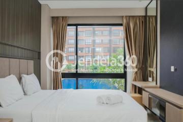 Bedroom 1BR Apartment with City View at Lloyd Alam Sutera Apartment