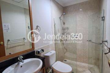 Bathroom 2 Trendy 2BR Apartment Middle Floor with GBK View at Sudirman Mansion Apartment