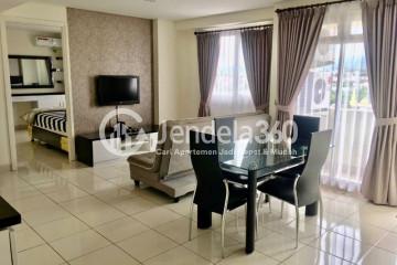 Living Room Comfortable 2BR Apartment at Malang City Point Apartment Low Floor