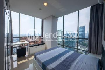 Bedroom 1 2BR Apartment with City View at GP Plaza Apartment