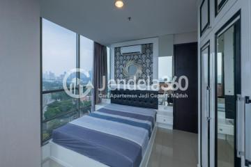 Bedroom 1 2BR Apartment with City View at GP Plaza Apartment