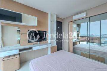 Bedroom Well Furnished 1BR Apartment Middle Floor with City View at GP Plaza Apartment