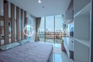 Bedroom Well Furnished 1BR Apartment Middle Floor with City View at GP Plaza Apartment