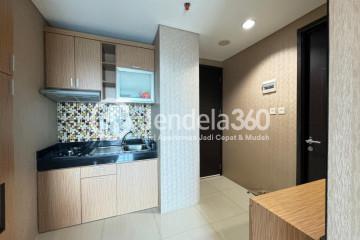 Kitchen Well Furnished 1BR Apartment Middle Floor with City View at GP Plaza Apartment