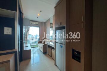 Living Room Well Furnished 1BR Apartment Middle Floor with City View at GP Plaza Apartment