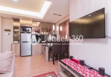 Living Room Cosmo Terrace - Thamrin City 2BR Fully Furnished