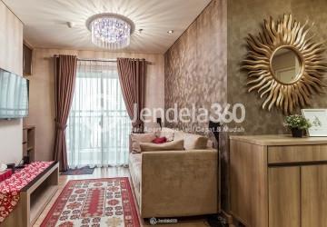 Living Room Cosmo Terrace - Thamrin City 2BR Fully Furnished