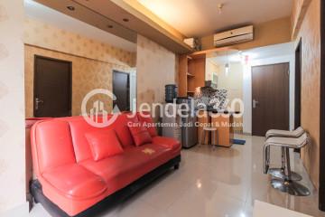 Living Room Puri Park View Apartment 2BR Fully Furnished