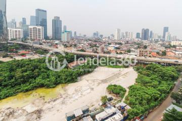 Balcony The Newton 1 Ciputra Apartment Studio Fully Furnished