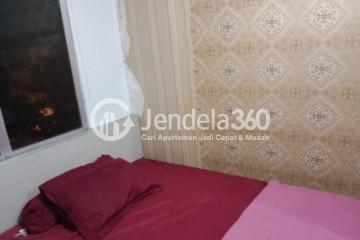 Bedroom Low Floor 2BR Apartment with Taman View at Kalibata City Green Palace