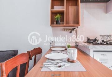 Dining Room Bassura City Apartment 2 BR Fully Furnished