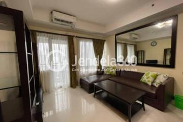 Living Room Well Located 4BR Apartment at Sudirman Park Apartment Low Floor