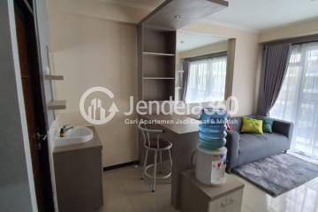 Living Room Low Floor 2BR Apartment with City View at Gateway Pasteur Apartment