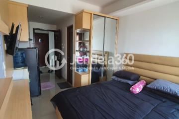 Bedroom Elegant Studio Apartment Middle Floor with City View at Thamrin District Bekasi