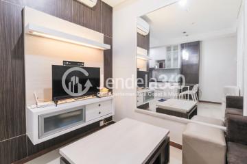 Living Room Thamrin Residence Apartment 1BR View City