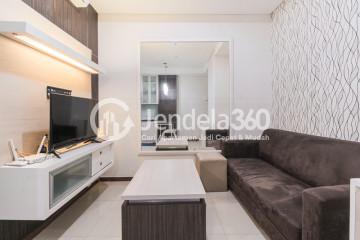 Living Room Thamrin Residence Apartment 1BR View City