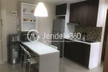 Kitchen Middle Floor 2BR Apartment with City View at Trivium Terrace