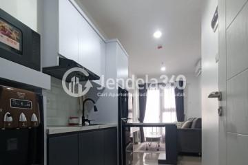 Kitchen Low Floor 2BR Apartment with City View at Mahata Tanjung Barat Apartment