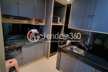 Kitchen 2BR Apartment with City View at The Oasis Cikarang Apartment