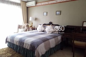 Bedroom 1 Relaxed 2BR Apartment Middle Floor with City View at Somerset Grand Citra Kuningan