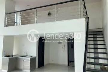 Living Room Stunning Studio Apartment Low Floor with City View at Brooklyn Alam Sutera Apartment