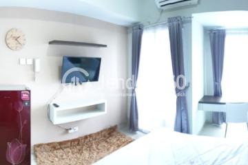 Bedroom Studio Apartment with City View at Grand Dhika City Apartment