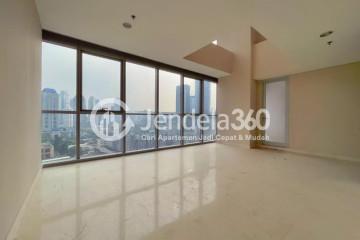 Living Room 3BR Ciputra World 2 Apartment at Low Floor