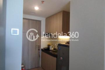 Kitchen Fancy Studio Apartment Middle Floor with  View at Anwa Residence