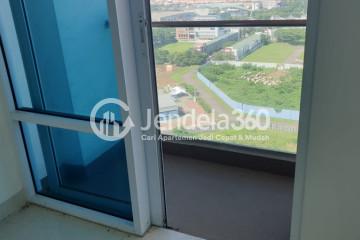 Living Room High Floor Studio Apartment with City View at Brooklyn Alam Sutera Apartment