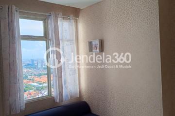 Bedroom Decorative Studio Apartment Low Floor with  View at Klaska Residence