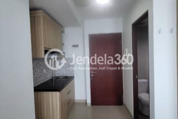 Kitchen Affordable Studio Apartment Middle Floor with City View at Taman Melati Jatinangor Apartment