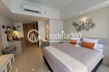 Bedroom Low Floor Studio Apartment with  View at Bogor Icon Apartment