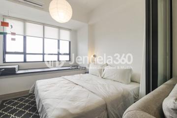 Bedroom Australian Modern Studio Apartment with City View at Alam Sutera