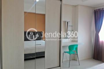 Bedroom Simply Look 1BR Apartment High Floor with City View at Cosmo Terrace - Jakarta Residence Thamrin City