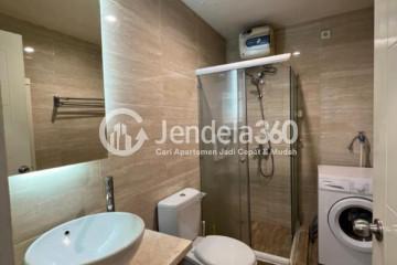 Bathroom Stylish 2BR Apartment at Thamrin Executive Residence Tower 1