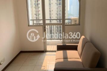 Living Room Well Located 2BR Apartment Low Floor with City View at Maple Park Apartment