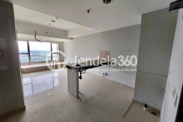 Kitchen High Floor 1BR Apartment with City View at Orange County Lippo Cikarang