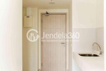 Kitchen Comfortable Studio Apartment High Floor with City View at Orange County Lippo Cikarang