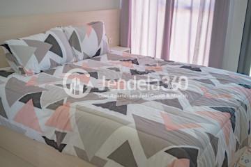 Bedroom Fancy Studio Apartment at Monroe Jababeka Apartment Low Floor