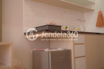 Kitchen Fancy Studio Apartment at Monroe Jababeka Apartment Low Floor