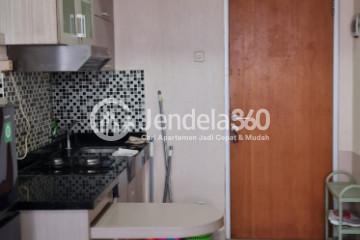 Kitchen Cozy 2BR Apartment at Puncak Permai Apartment Low Floor