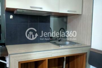 Kitchen Trendy 1BR Apartment at Puncak Kertajaya Apartment Low Floor