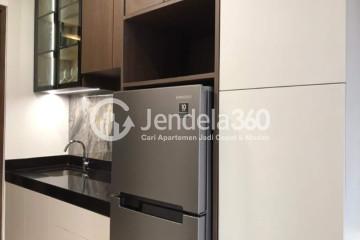 Kitchen Middle Floor Studio Apartment with City View at The Newton 1 Ciputra Apartment