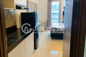 Kitchen High Floor Studio Apartment with City View at The Newton 1 Ciputra Apartment