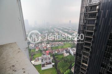 Balcony Tidy Studio Apartment at Brooklyn Alam Sutera Apartment with City View