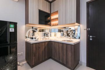 Kitchen Tidy Studio Apartment at Brooklyn Alam Sutera Apartment with City View