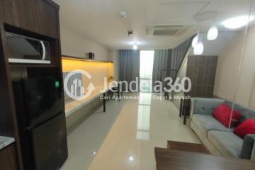 Living Room Tidy 1BR Apartment at U Residence Karawaci Tower Bizloft