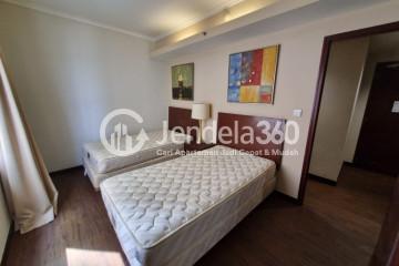 Bedroom 2 Low Floor 2BR Apartment with city View at Aston Marina Ancol