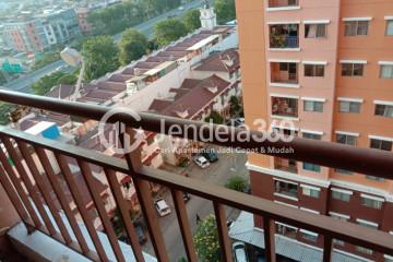 Balcony Good Deal 2BR Apartment Middle Floor with City View at City Resort Apartment