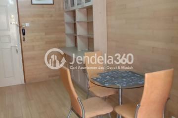 Dining Room Good Deal 2BR Apartment Middle Floor with City View at City Resort Apartment